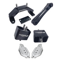 Torque Solution Solid Engine / Transmission / Pitch Mount w/ Mount Plates: Subaru WRX 2002-2014 / STi 2004+