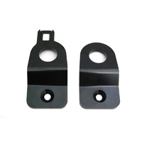Torque Solution Subaru Radiator Stay Bracket (Black): Subaru Impreza Incl. WRX / STi 2002-2007