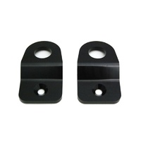 Torque Solution Subaru Radiator Stay Bracket (Black): Subaru Impreza 08-11, WRX / STi 08-16, Legacy 2005-2009