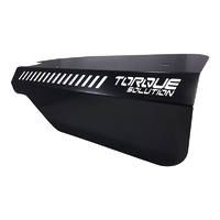 Torque Solution Engine Pulley Cover (Black): Subaru WRX 2015+ & Forester XT 2014+ FA20DIT