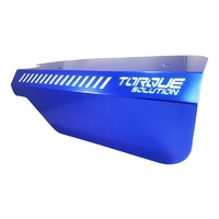 Torque Solution Engine Pulley Cover (Blue): Subaru WRX 2015+ & Forester XT 2014+ FA20DIT