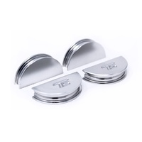 Torque Solution Valve Cover Cam Seals (Silver) - Subaru WRX/STI/FXT/LGT 2002-2006