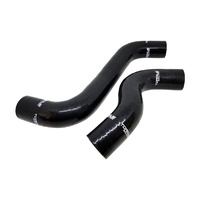 Torque Solution Silicone Radiator Hose Kit (Black) - Subaru WRX 2015+/Forester XT 2014+