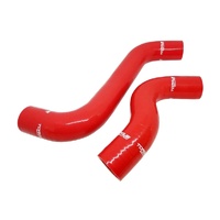 Torque Solution Silicone Radiator Hose Kit (Red) - Subaru WRX 2015+/Forester XT 2014+