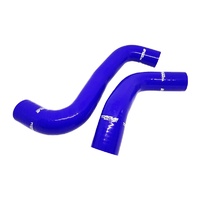 Torque Solution Silicone Radiator Hose Kit (Blue) - Subaru WRX 08-14/STI 08-18/Forester XT 09-13