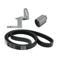 Torque Solution SILVER Reversed Intake Manifold Alternator Relocation Bracket Kit