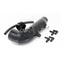 Torque Solution 2.4" Turbo Inlet Hose (Black) - Subaru WRX 02-07, STI 04-18, LGT 05-2009, FXT 04-13