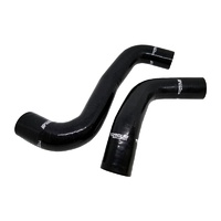 Torque Solution Radiator Hoses BLACK Subaru WRX/STI 01-07
