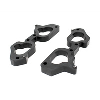 Torque Solution Phenolic Thermal Intake Spacers: 19mm for Subaru EJ Engines w/ Long Runner IM