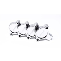 Torque Solution AVCS Cam Sensor Covers (Silver) - Subaru WRX 2015+/BRZ/FR-S/GT86/FA Engines