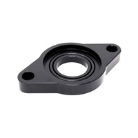 Torque Solution HKS Blow Off Valve Adapter (Black) - Subaru WRX 2008-2014 & Legacy GT 05-09