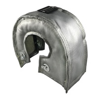 Torque Solution Thermal Turbo Blanket (Gray): Fits T3, T3/T4, T25, T28, GT25, GT28, GT30, GT32, GT35, GT37 Turbo Back Housings