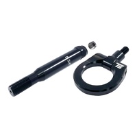 Torque Solution Billet Rear Tow Hook (Black) - Subaru WRX/STI 2008-2014