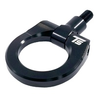 Torque Solution Billet Tow Hook Ring - Black