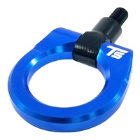 Torque Solution Billet Tow Hook Ring - Blue