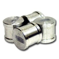 Torque Solution Billet Aluminum 1" Bypass Plug - Universal
