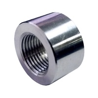 Torque Solution Weld Bung - 3/8" (-18) NPT Female Stainless Steel