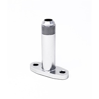 Torque Solution Extended Oil Drain Flange - 10AN for T3/T4/PTE/Turbonetics/Comp/BW