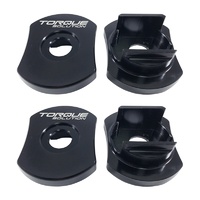 Torque Solution Billet Rear Subframe Inserts - Volkswagen Golf/GTI/MK7 - Audi A3/S3/TT/TTS (MQB)