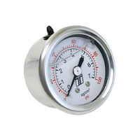 TURBOSMART FPR Gauge 0-100psi - Liquid Filled TS-0402-2023