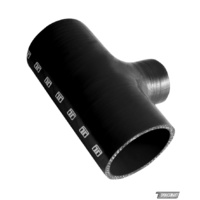 TURBOSMART Hose Tee 3.00" ID 1.50" spout TS-HT300150-BK