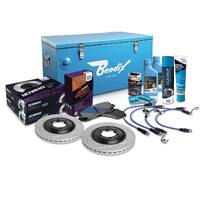 Bendix Ultimate 4x4 Brake Upgrade Kit for Patrol 97-16 (U4WD-BUK62-2)