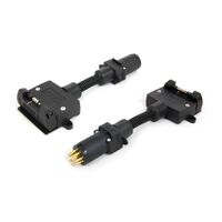 TAG Pulse Trailer Adapter-7 Pin Small Round Plug to 7 Pin Flat Socket