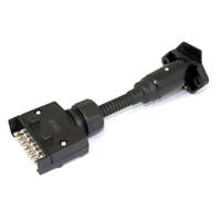 TAG Pulse Trailer Adapter-7 Pin Flat Plug to 7 Pin Small Round Socket
