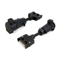 TAG Pulse Trailer Adapter-7 Pin Flat Plug to 7 Pin Large Round Socket