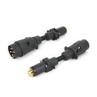 TAG Pulse Trailer Adapter-7 Pin Large Round Plug to 7 Pin Small Round Socket