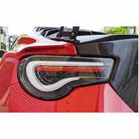 VALENTI BLACK LED TAIL LIGHT FOR TOYOTA 86 FT86 GT GTS SUBARU BRZ TAILLIGHTS