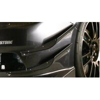 GENUINE VARIS DOUBLE HYPER CARBON CANARD SET FOR SUBARU STI GRB GVB