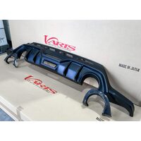 Varis – GR Yaris Arising 1 – Rear Skirt with Carbon Heat Shields – Matte Black – VATO-332