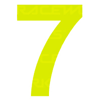 MVP CAMS Approved 15cm Day Glo Number 7