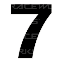 MVP CAMS Approved 28cm Black Number 7