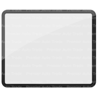 MVP CAMS Approved White Door Number Box W/Black Outline