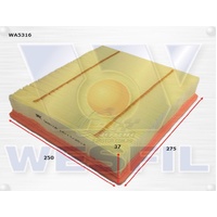 WESFIL AIR FILTER - WA5316