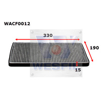 WESFIL CABIN FILTER - WACF0012