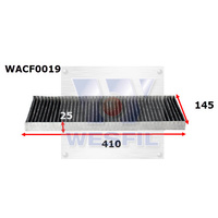 WESFIL CABIN FILTER - WACF0019