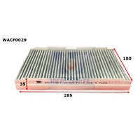 WESFIL CABIN FILTER - WACF0029