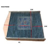 WESFIL CABIN FILTER - WACF0068