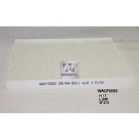 WESFIL CABIN FILTER - WACF0083