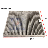 WESFIL CABIN FILTER - WACF0103