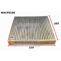 WESFIL CABIN FILTER - WACF0106