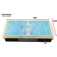 WESFIL CABIN FILTER - WACF0150