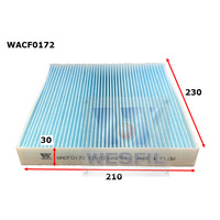 WESFIL CABIN FILTER - WACF0172
