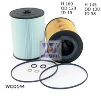 WESFIL OIL FILTER - WCO144