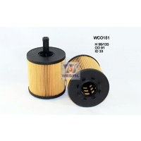 WESFIL OIL FILTER - WCO151