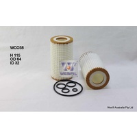WESFIL OIL FILTER - WCO38