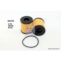 WESFIL OIL FILTER - WCO78
